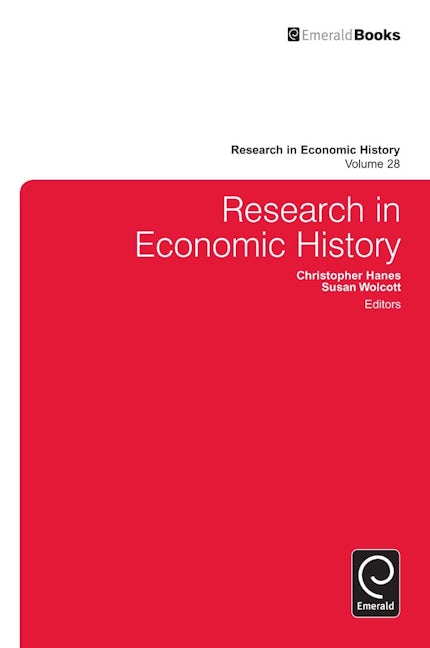 Book cover image for Research in Economic History ISBN: 9781780522463